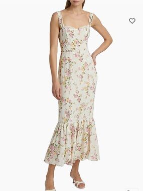 Reformation Irisa Floral Dress